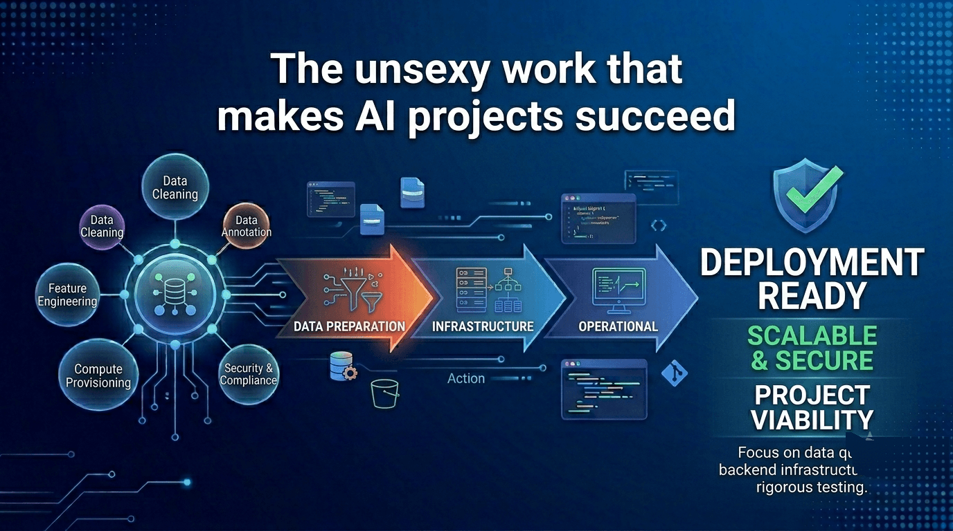 The unsexy work that makes AI projects succeed