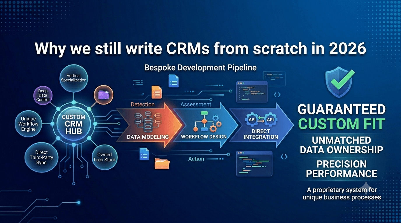 Why we still write CRMs from scratch in 2026